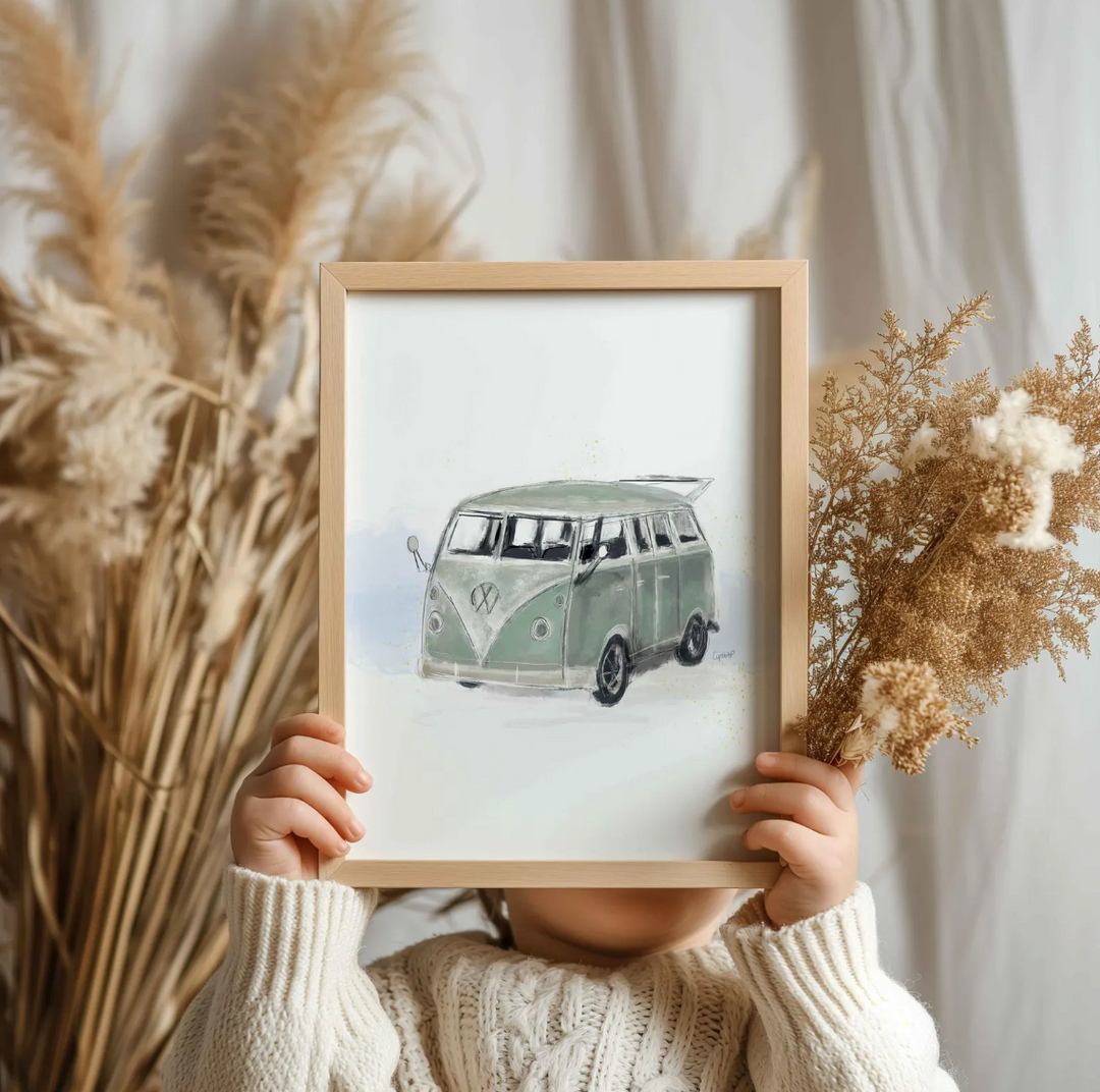 Affiche - Plage et littoral - Vanlife